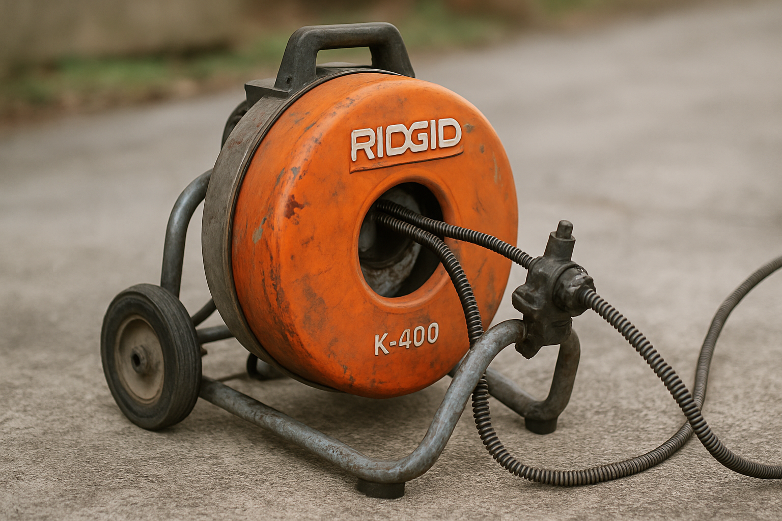 Professional drain cleaning equipment used in Indianapolis